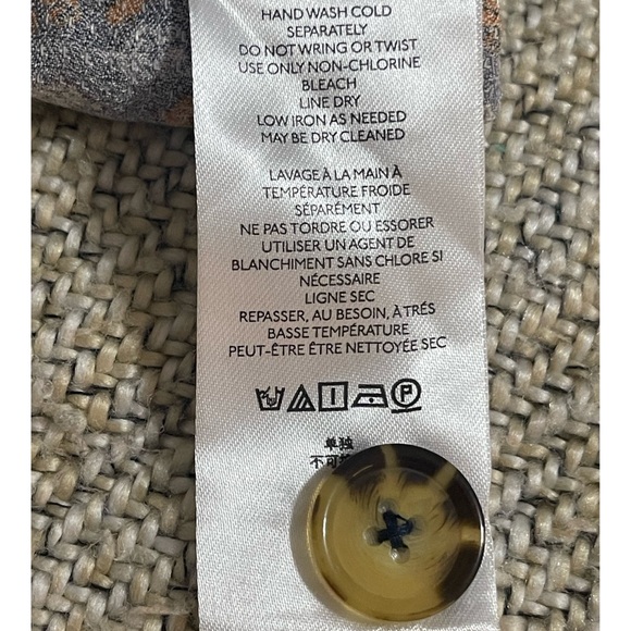 Anthropologie Smocked Balloon-Leg Pants NWT Size 14 - Picture 11 of 16